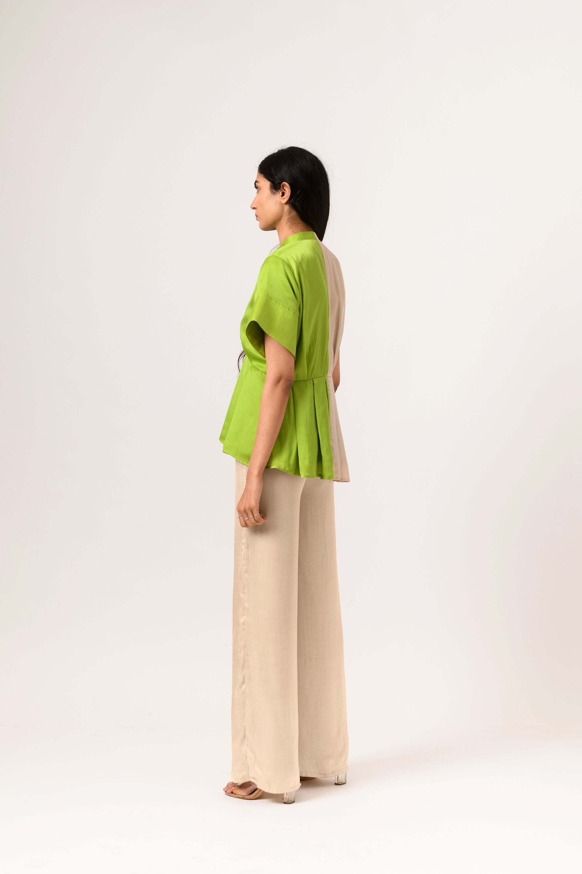 green half co ord set