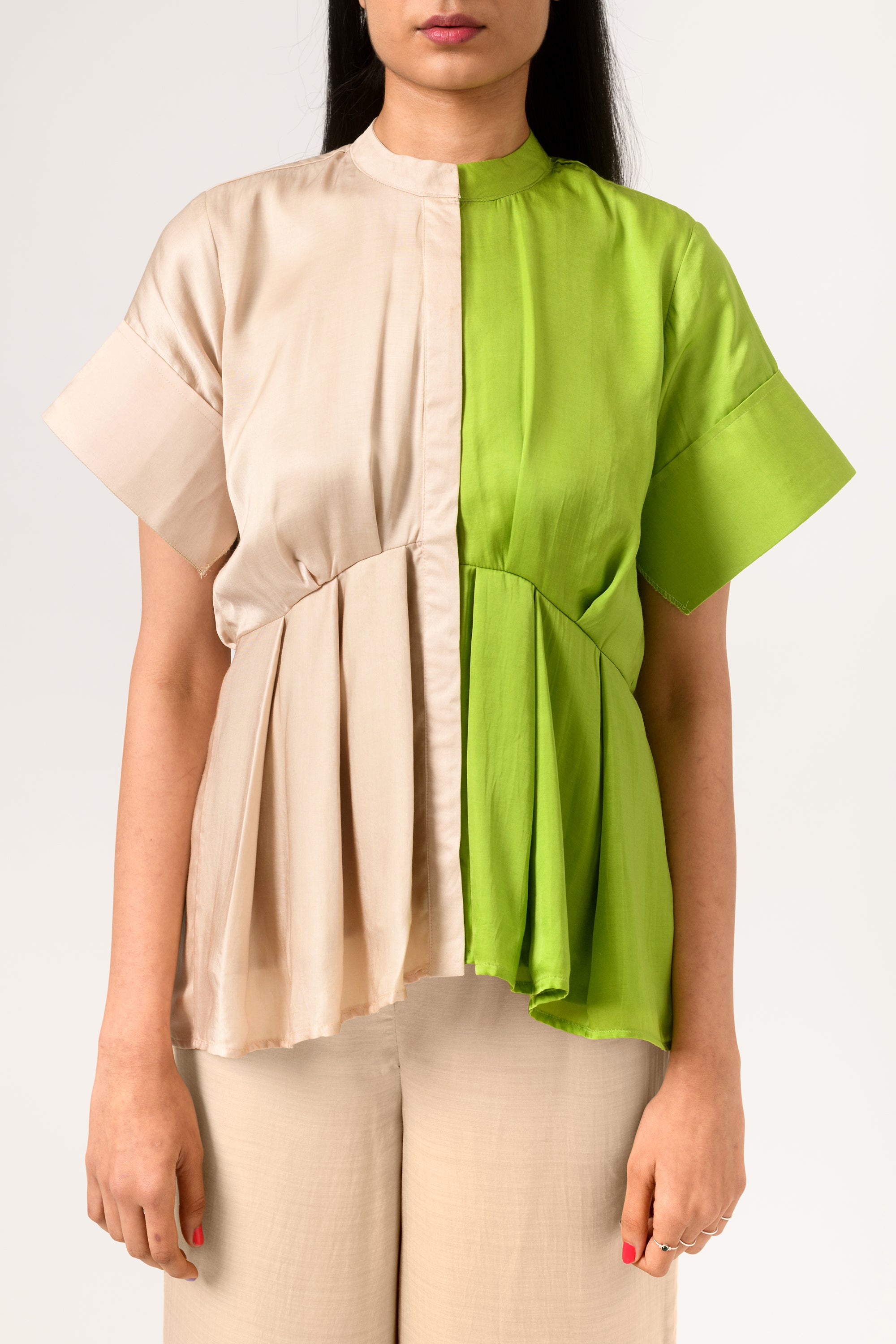 green half co ord set