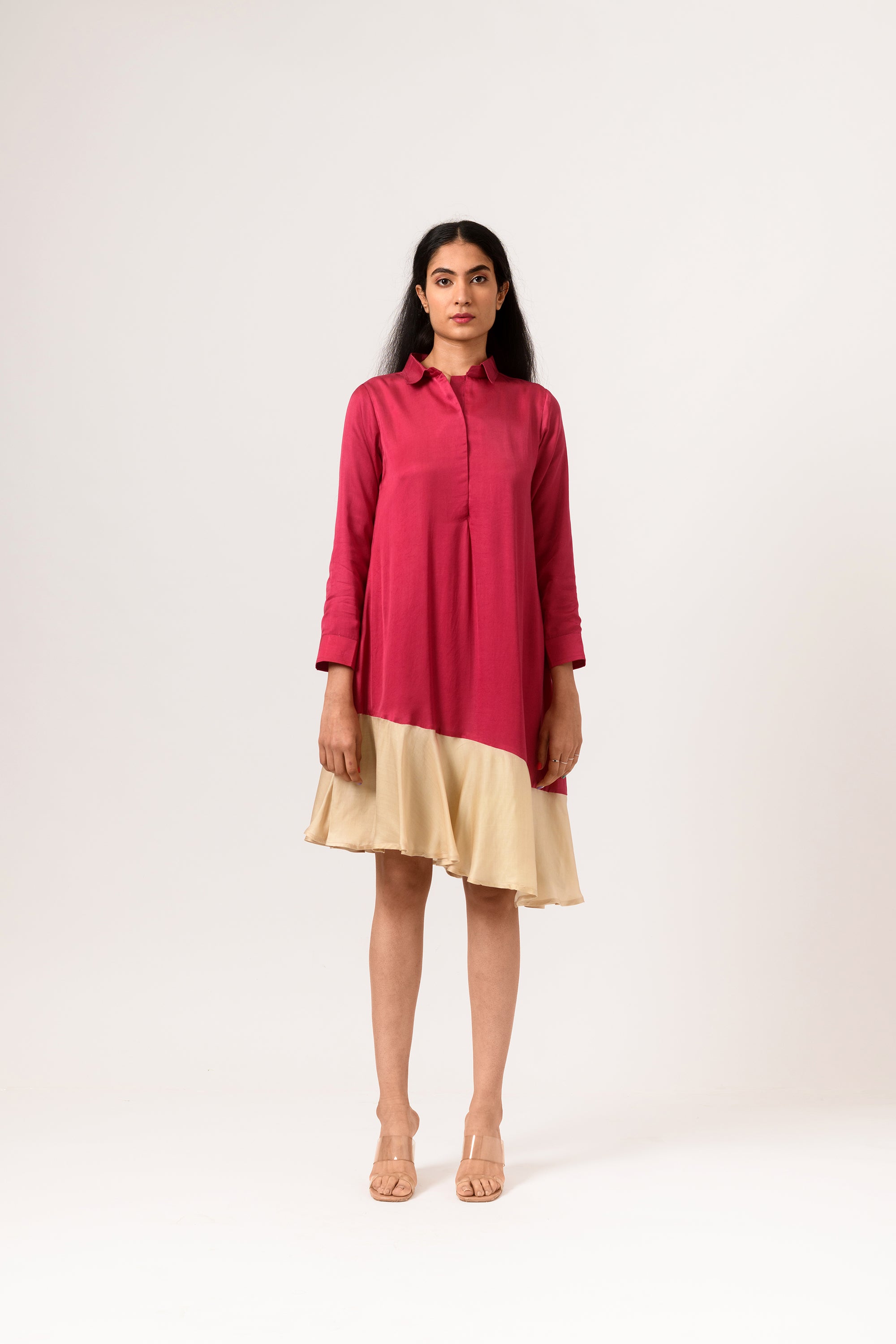 asymmetrical dress