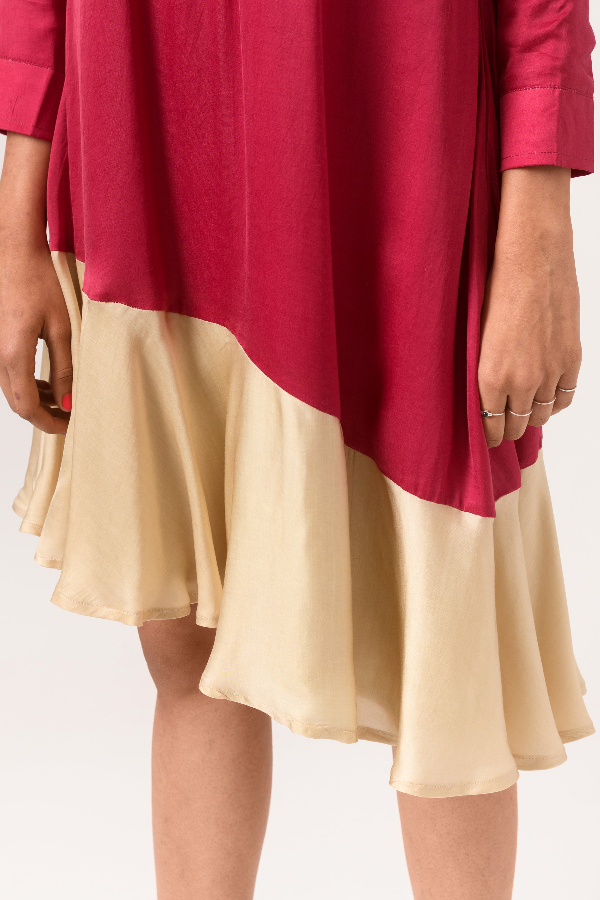 asymmetrical dress