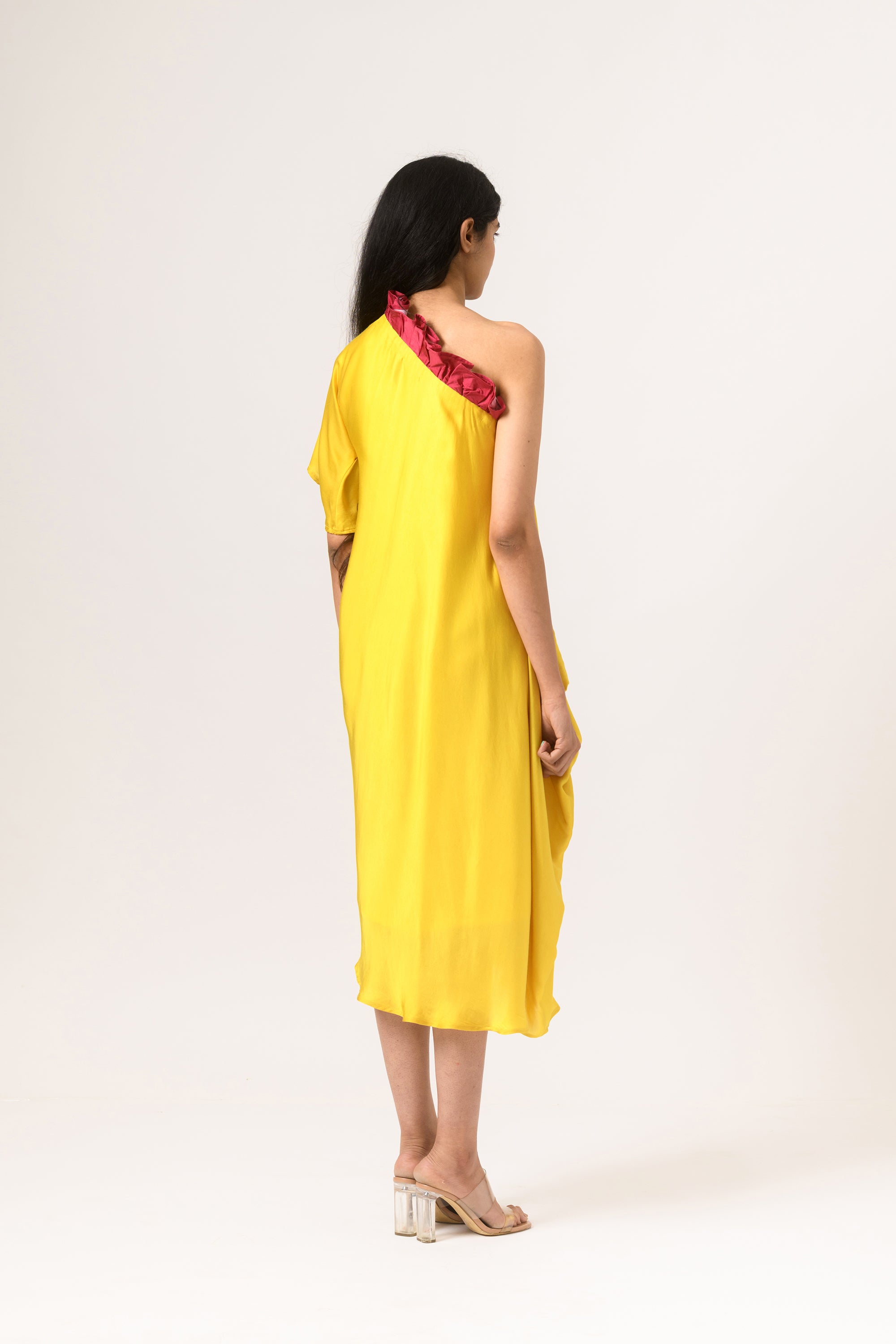 one shoulder dress