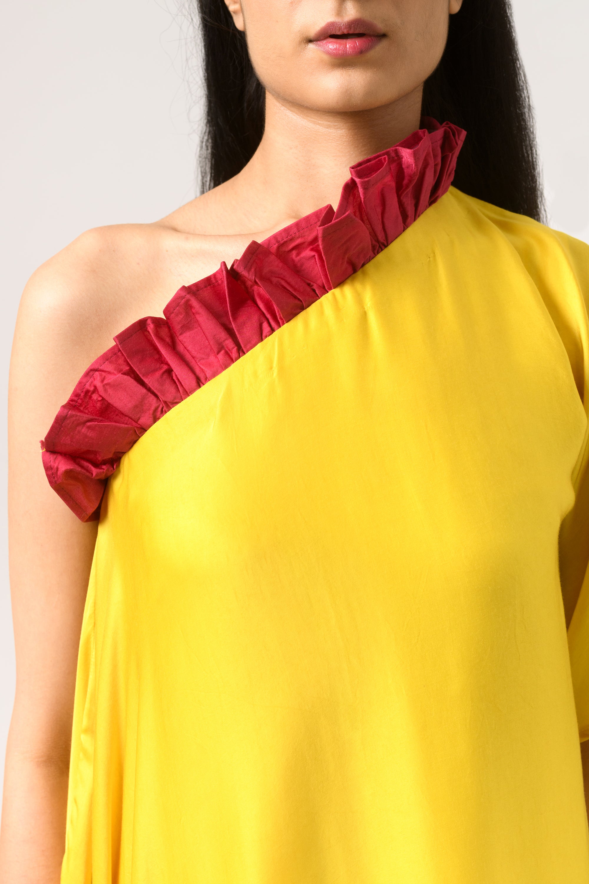 one shoulder dress