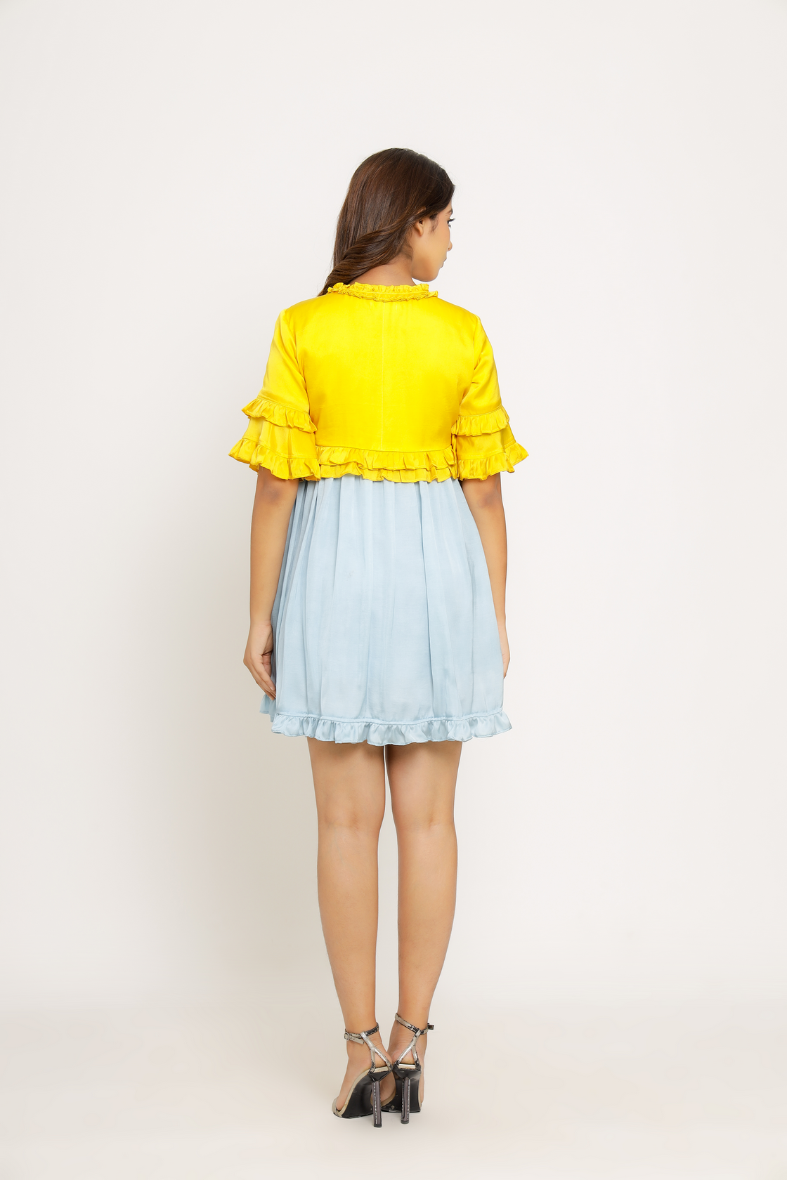 ice blue dress