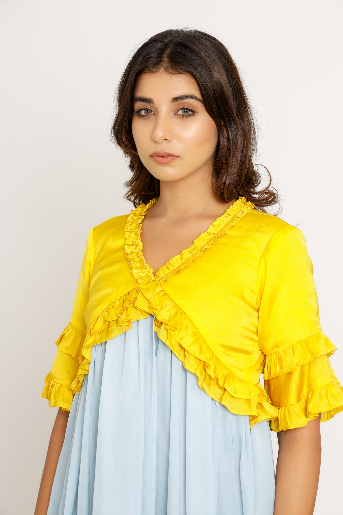 ice blue dress