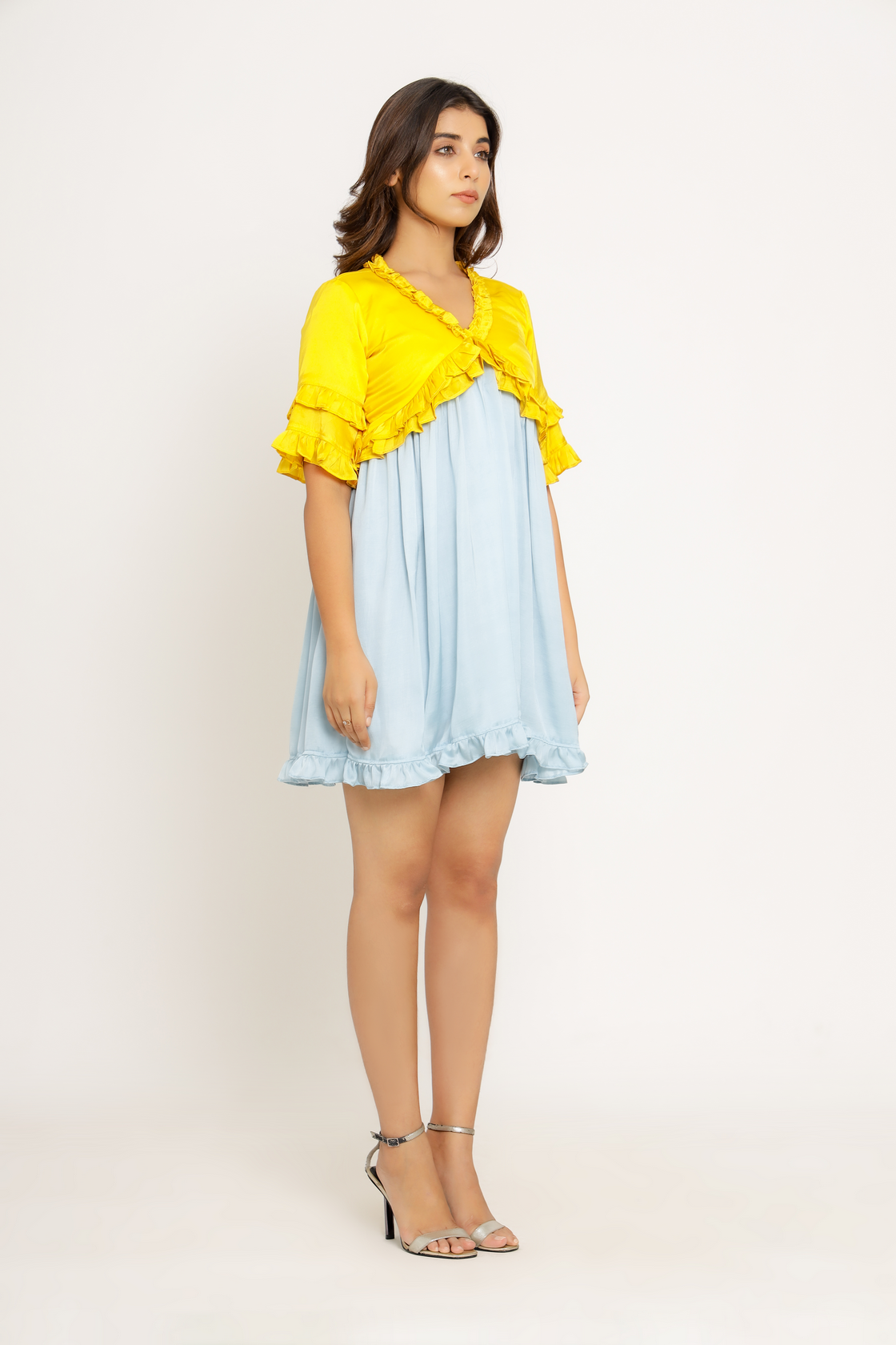 ice blue dress
