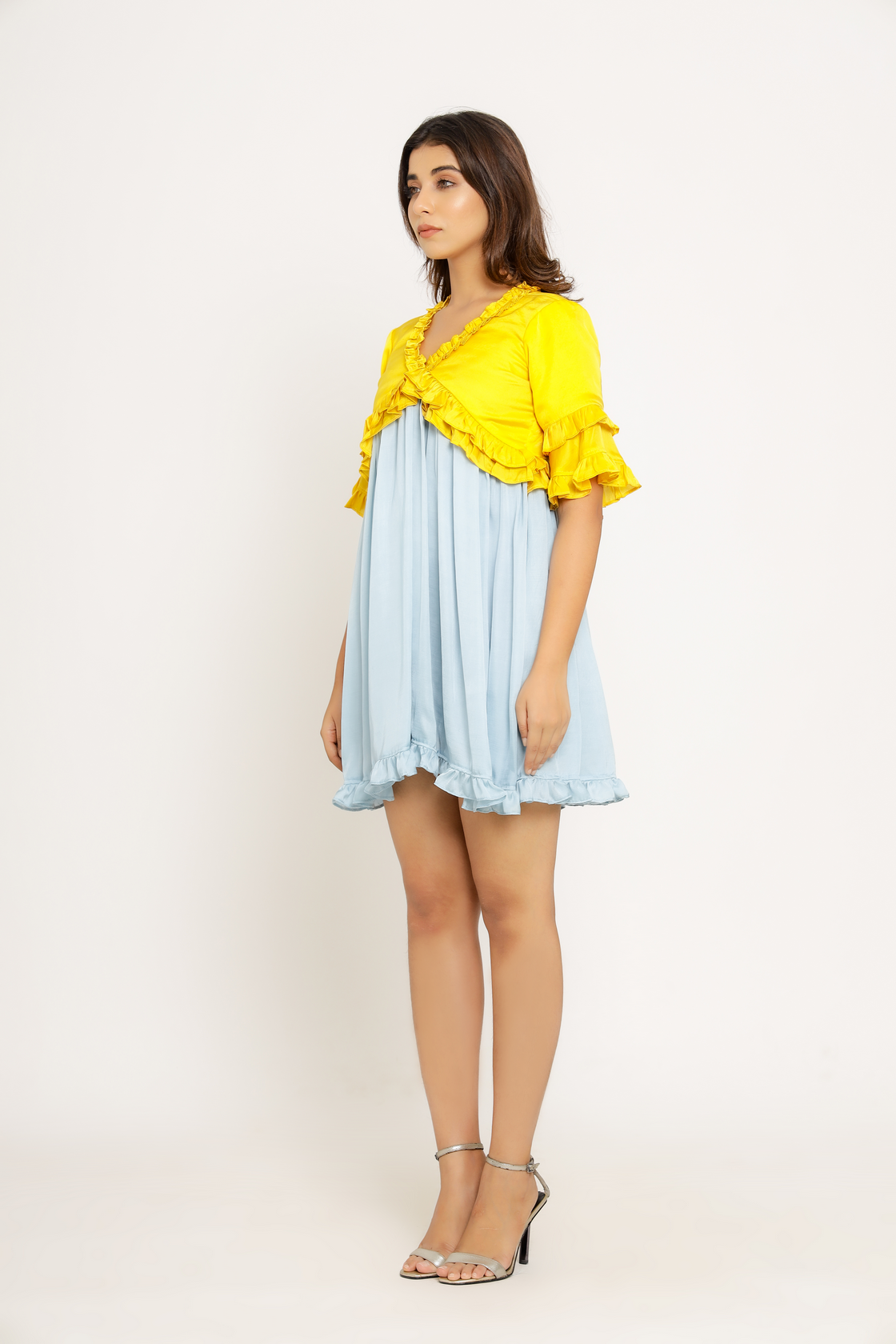 ice blue dress