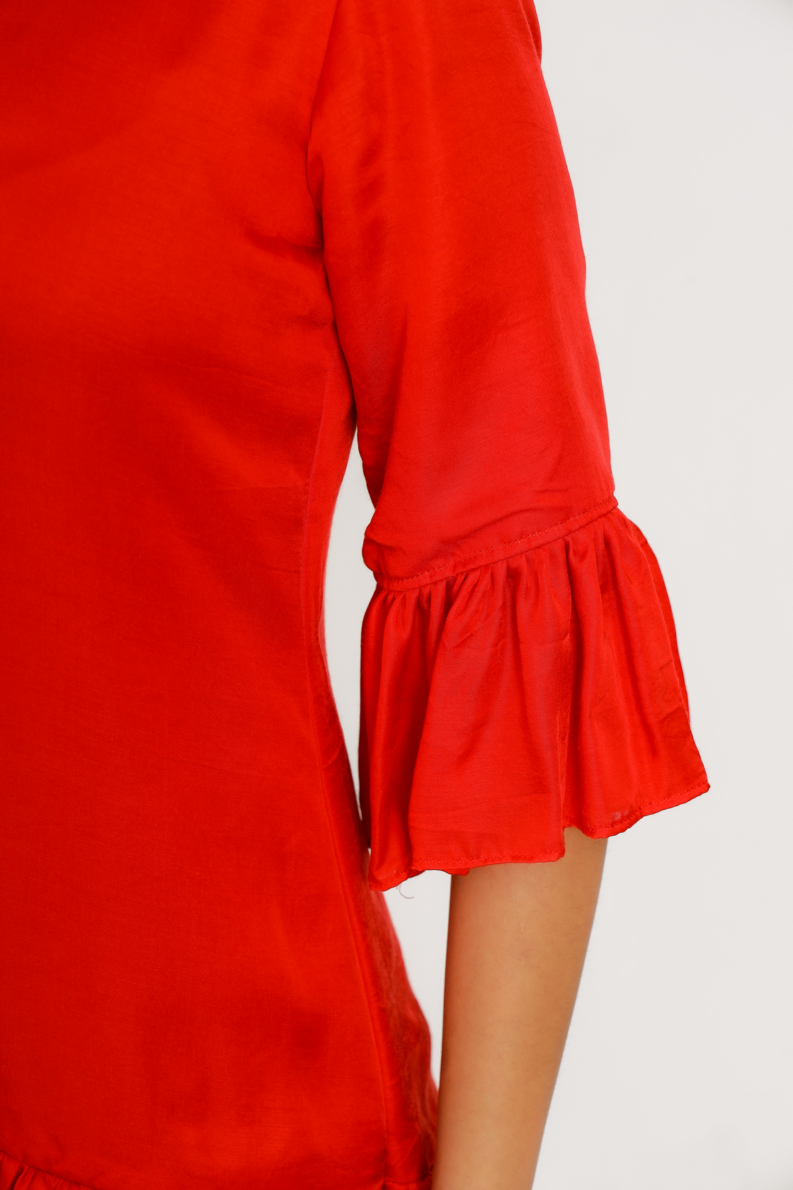 red half dress