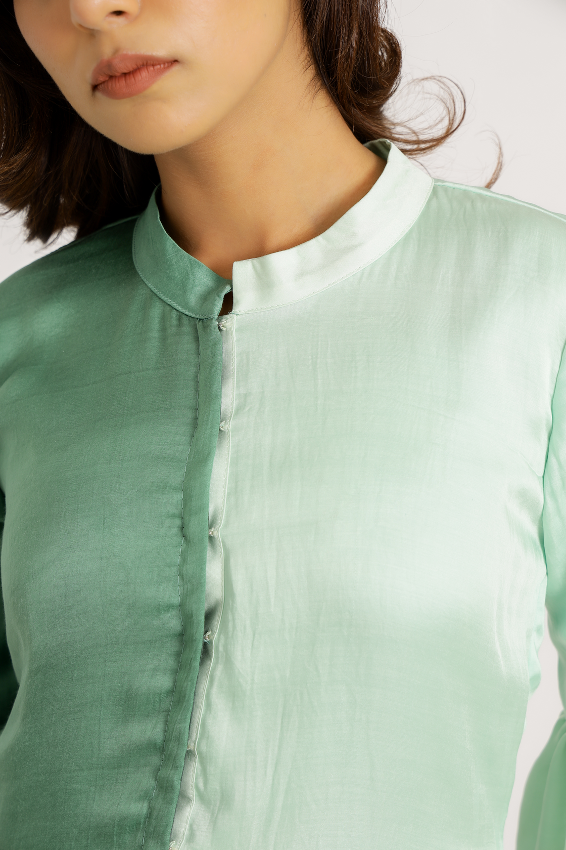 green half dress