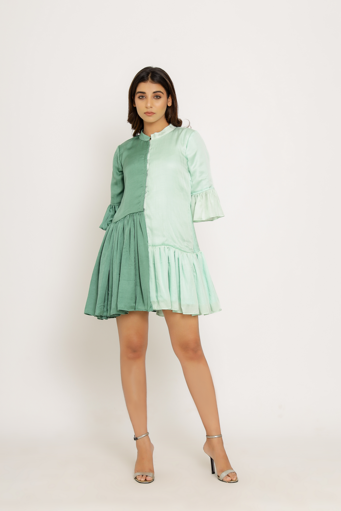 green half dress