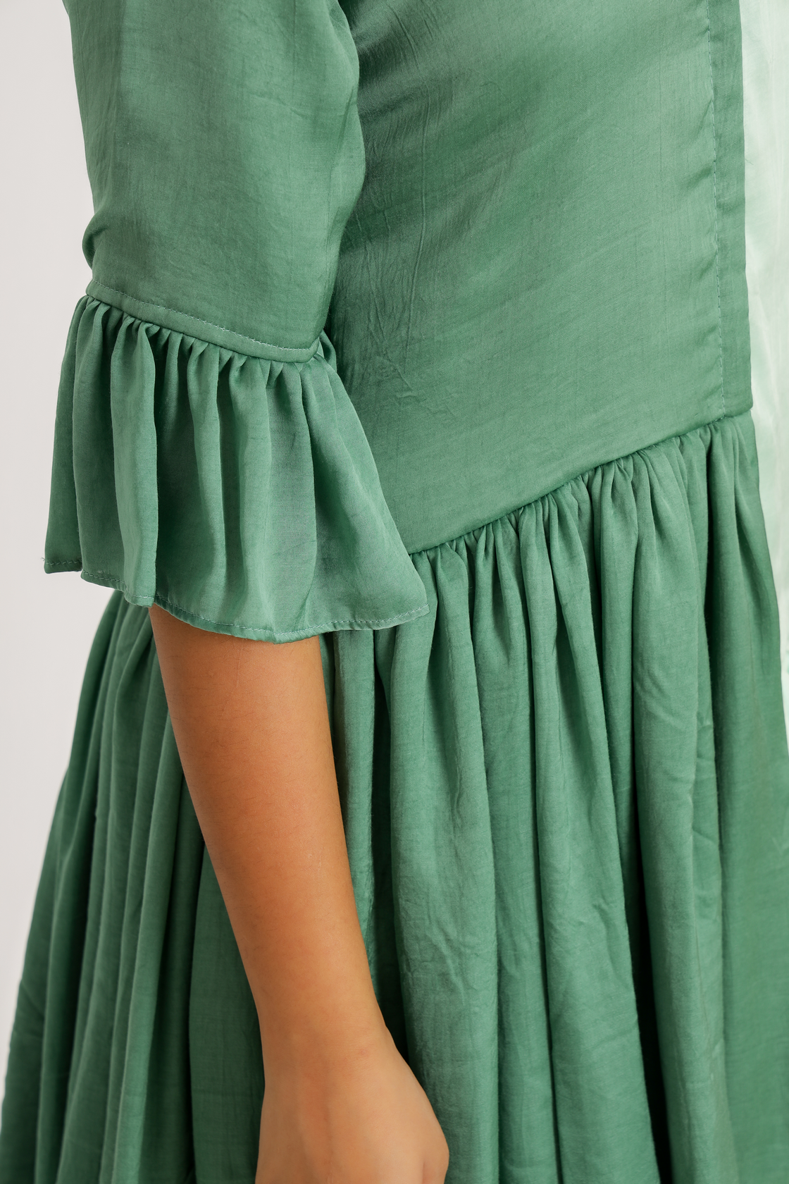 green half dress