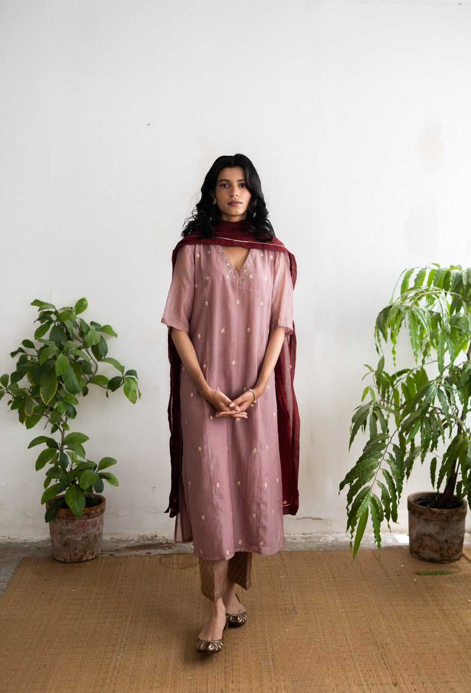 kurta with trouser and dupatta