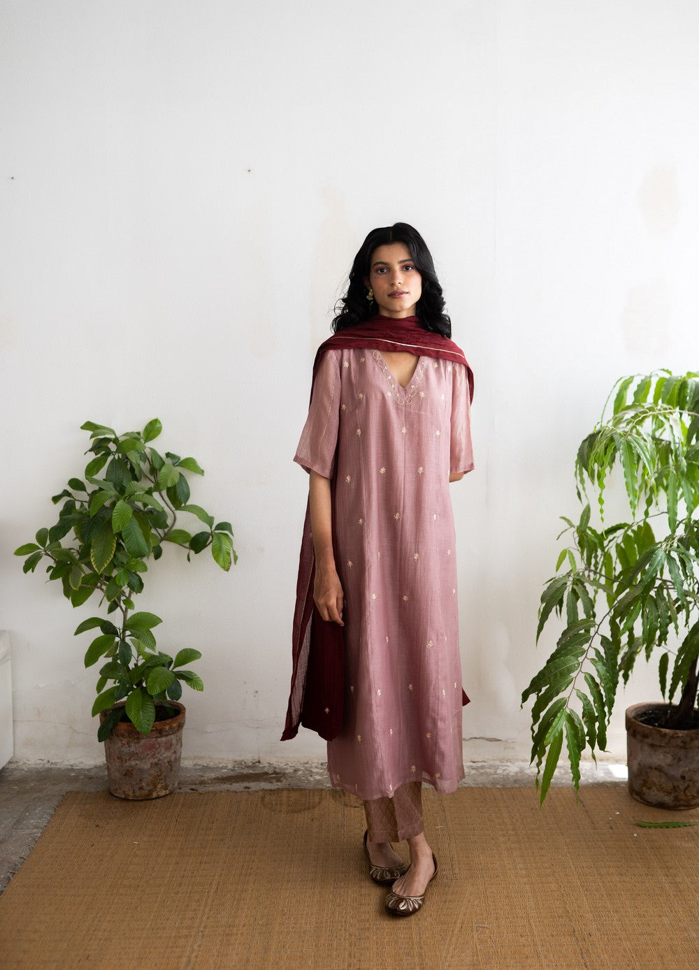 kurta with trouser and dupatta