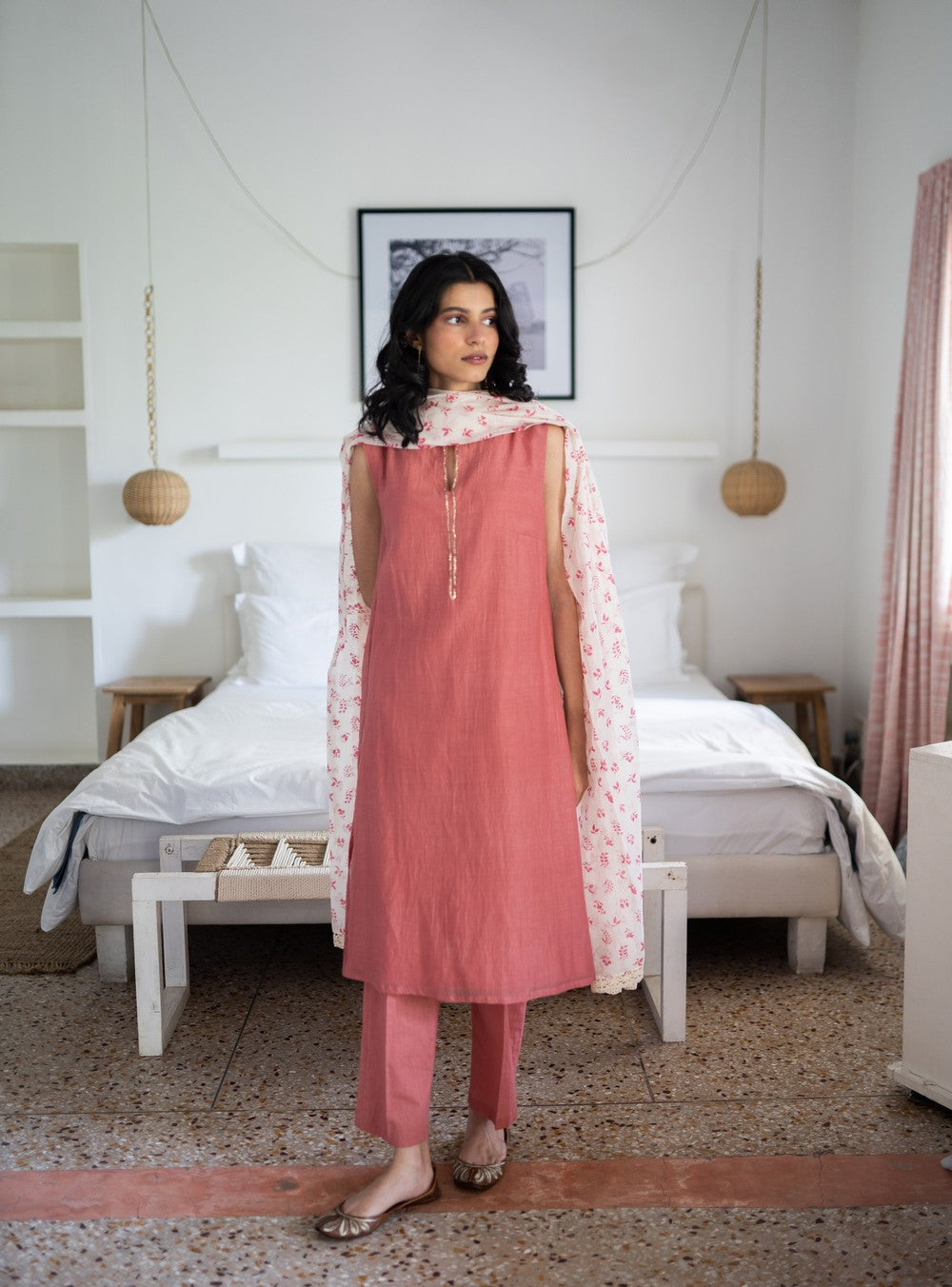 kurta with trouser and dupatta