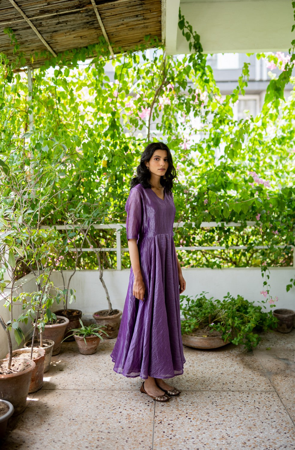 women's v neck dress