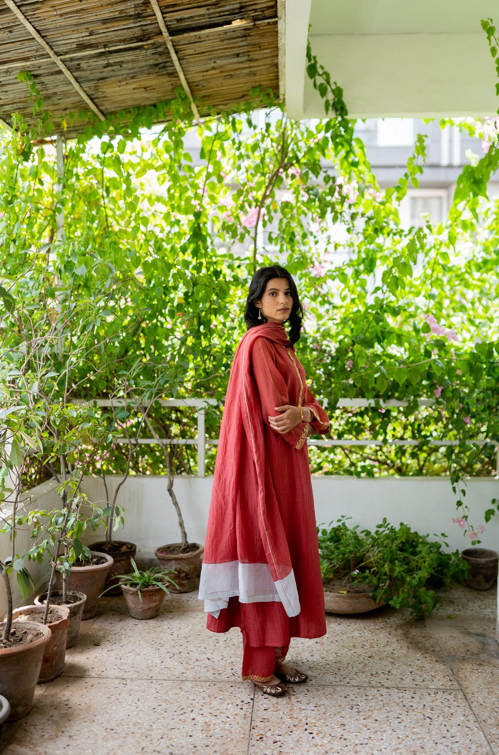 kurta with trouser and dupatta
