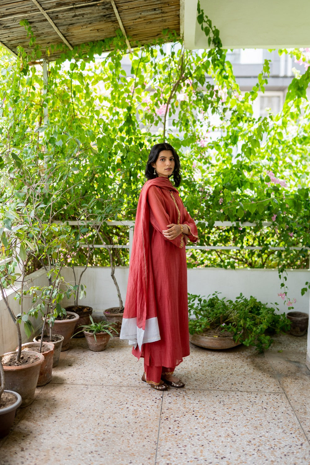 kurta with trouser and dupatta