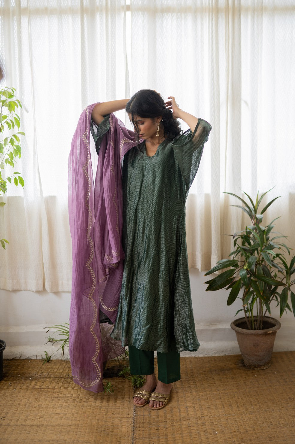 kurta with trouser and dupatta