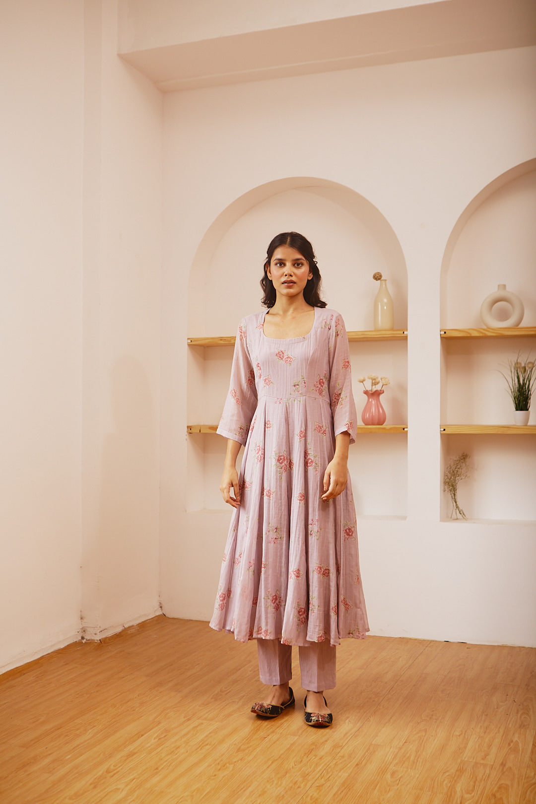 LIGHT MAUVE ANARKLAI SET