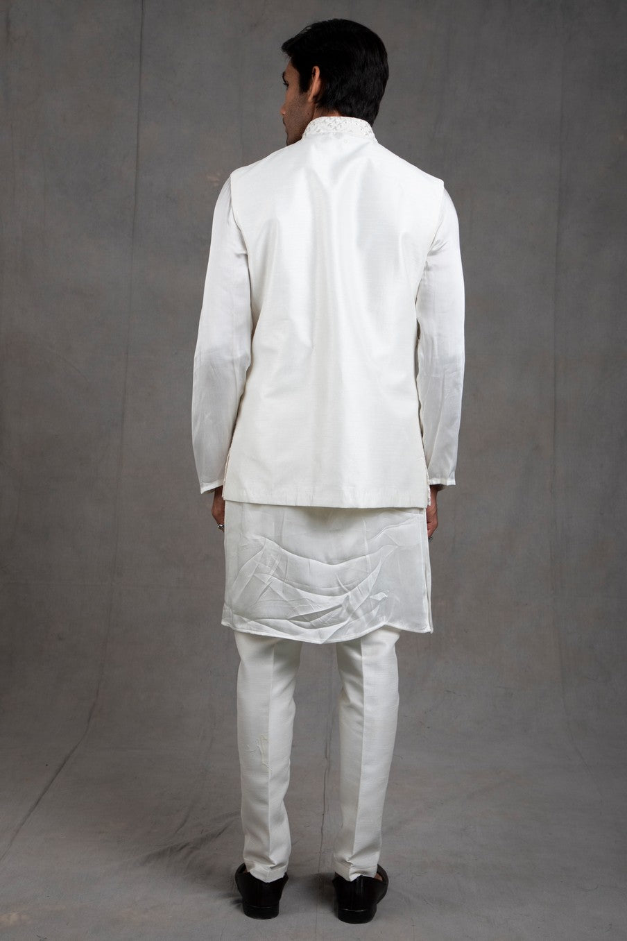 white indo western