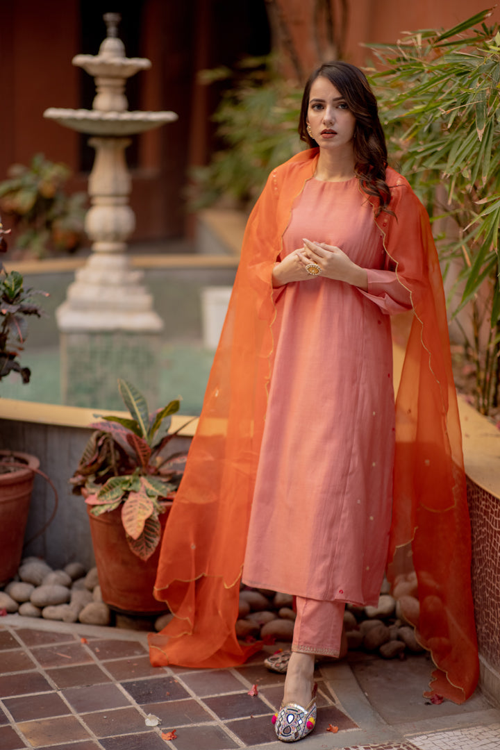 kurta with trouser and dupatta