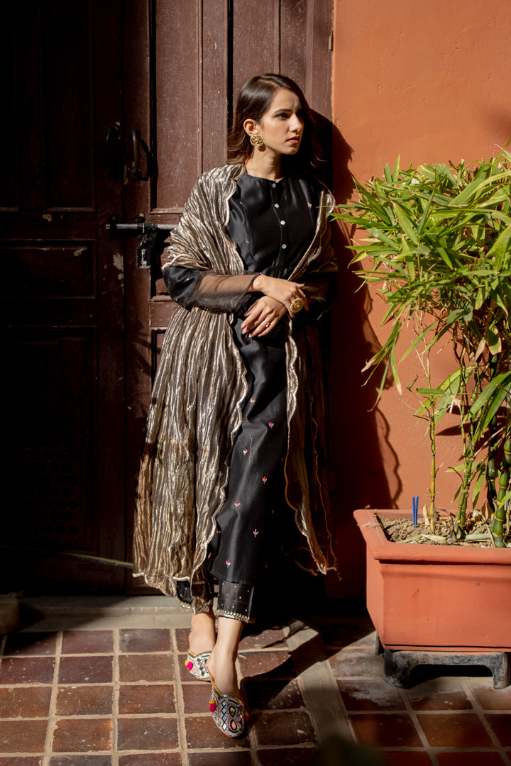 KURTA WITH TROUSER & DUPPATTA