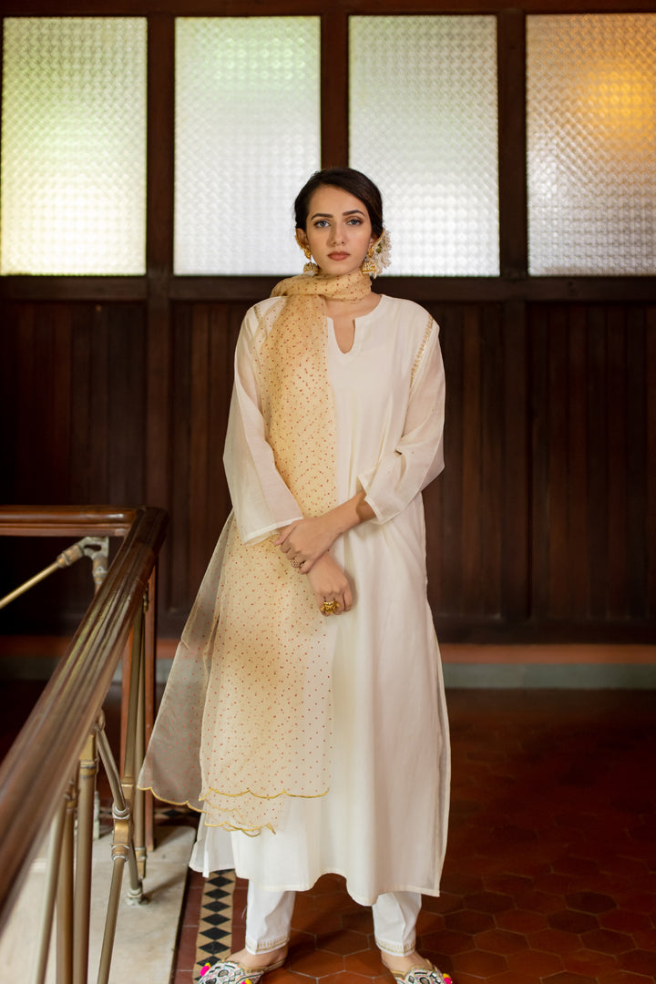 kurta with trouser and dupatta