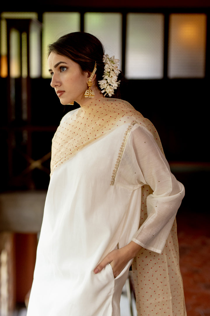 kurta with trouser and dupatta