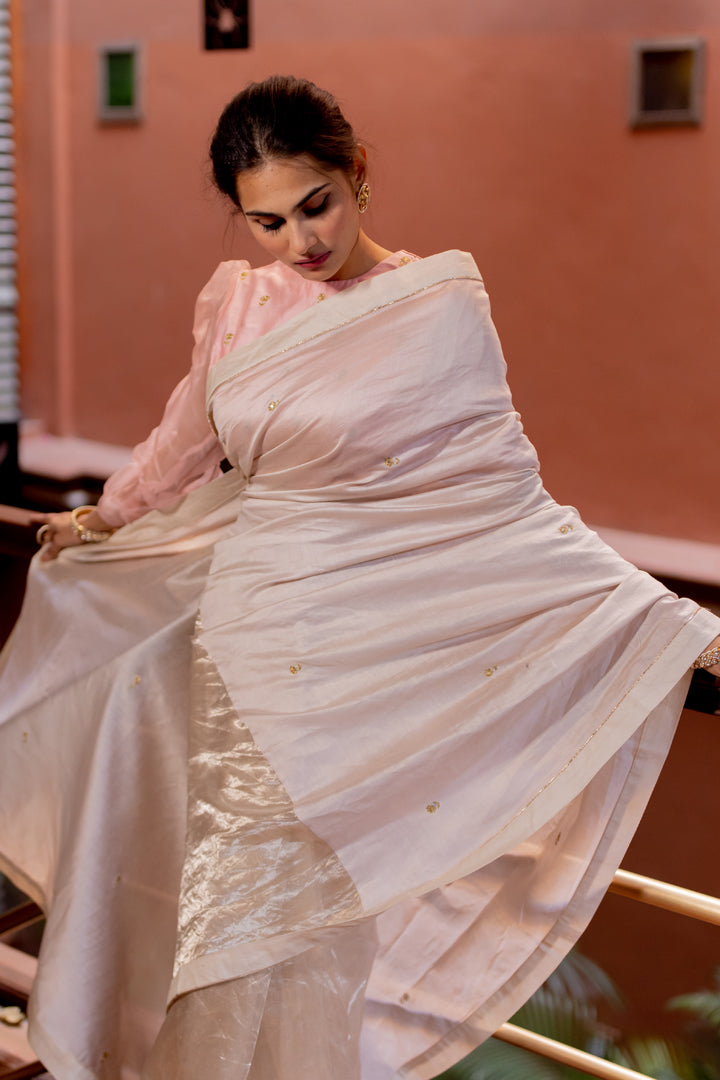 silk saree and blouse