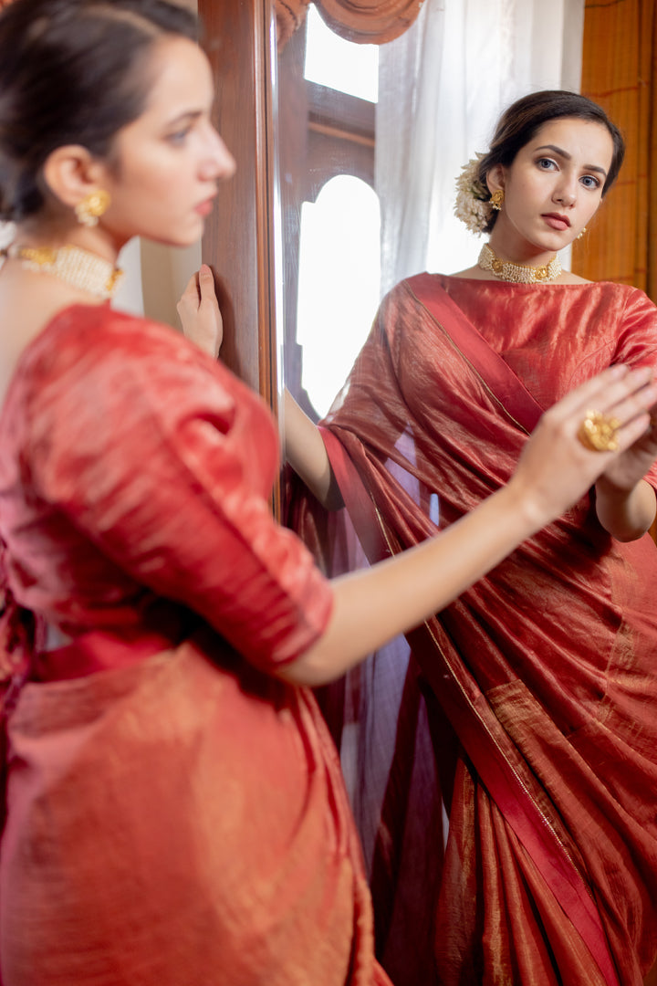 saree and blouse set