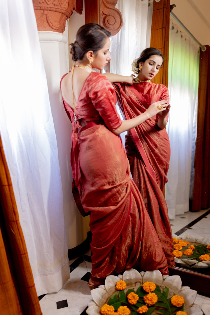 saree and blouse set