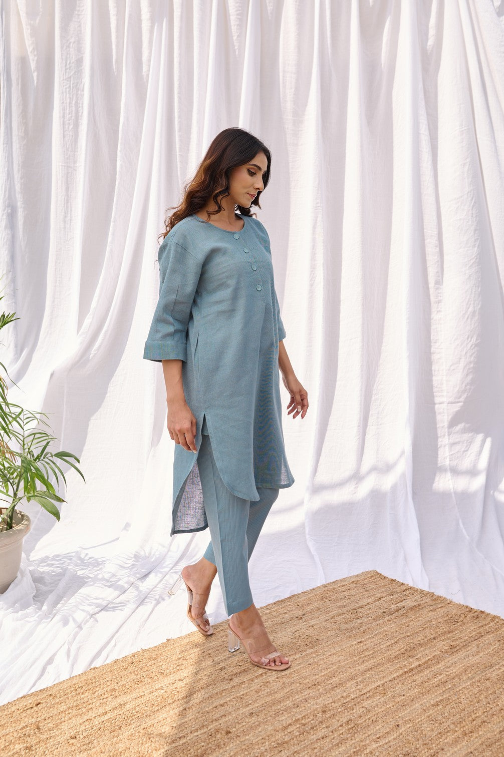Vintage Blue Co-ord Set