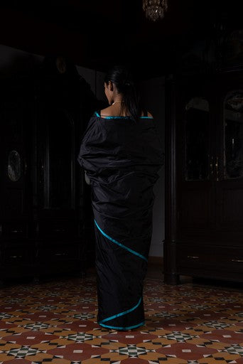 Nakhreeli' Saanjh Satin Benarasi Handloon Sari