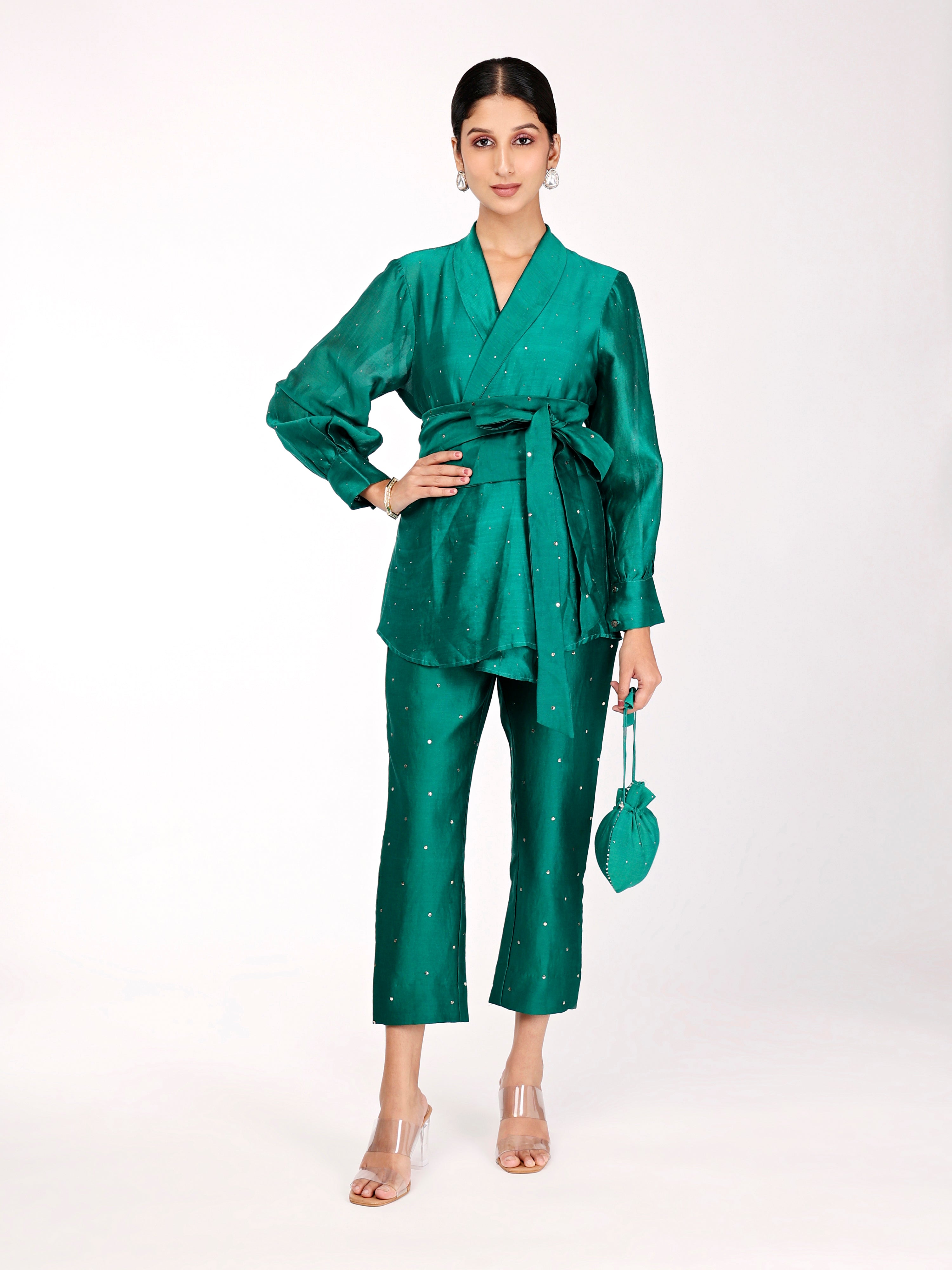 Rama Green Co-ord Set
