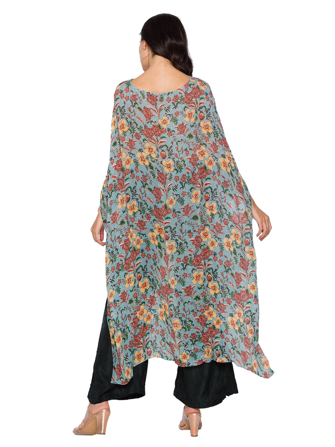 Kaftaan top with plazzo pants