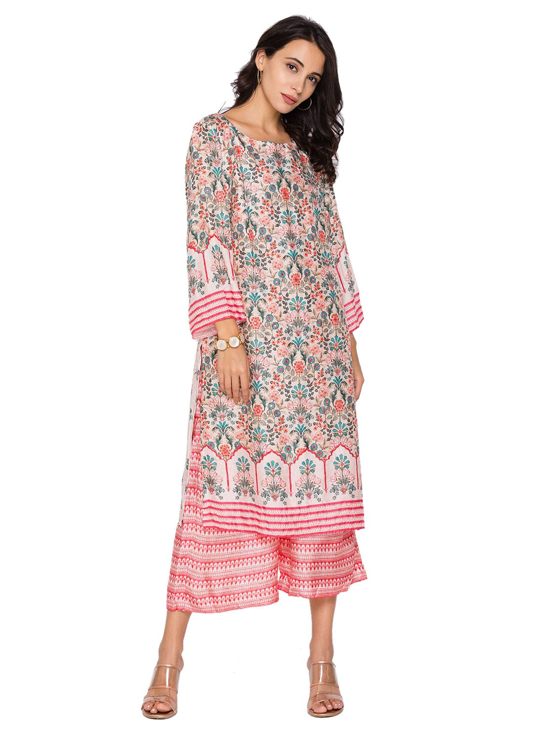 Printed kurta with pants