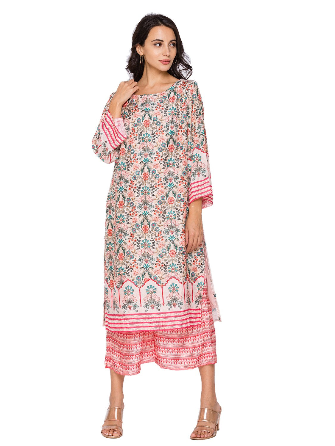 Printed kurta with pants