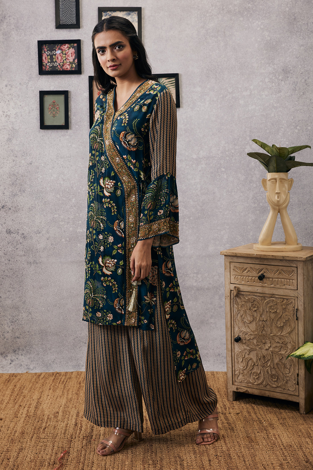 Mehr embroidered kurta set