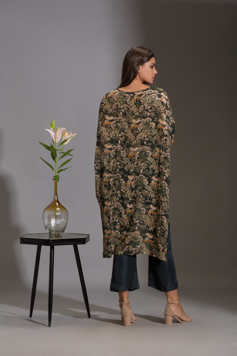 Kaftaan printed top with pants