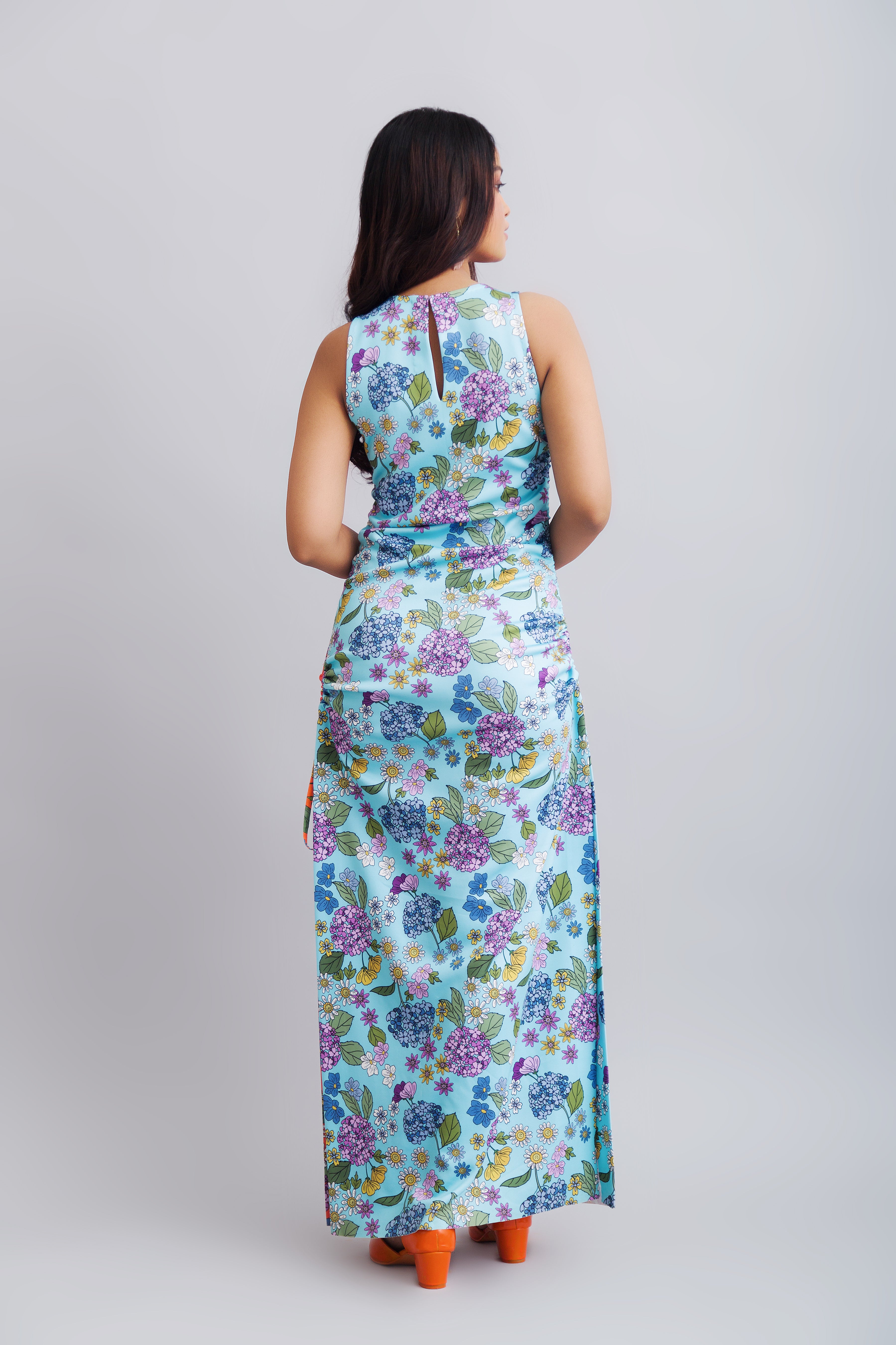 ruched dress