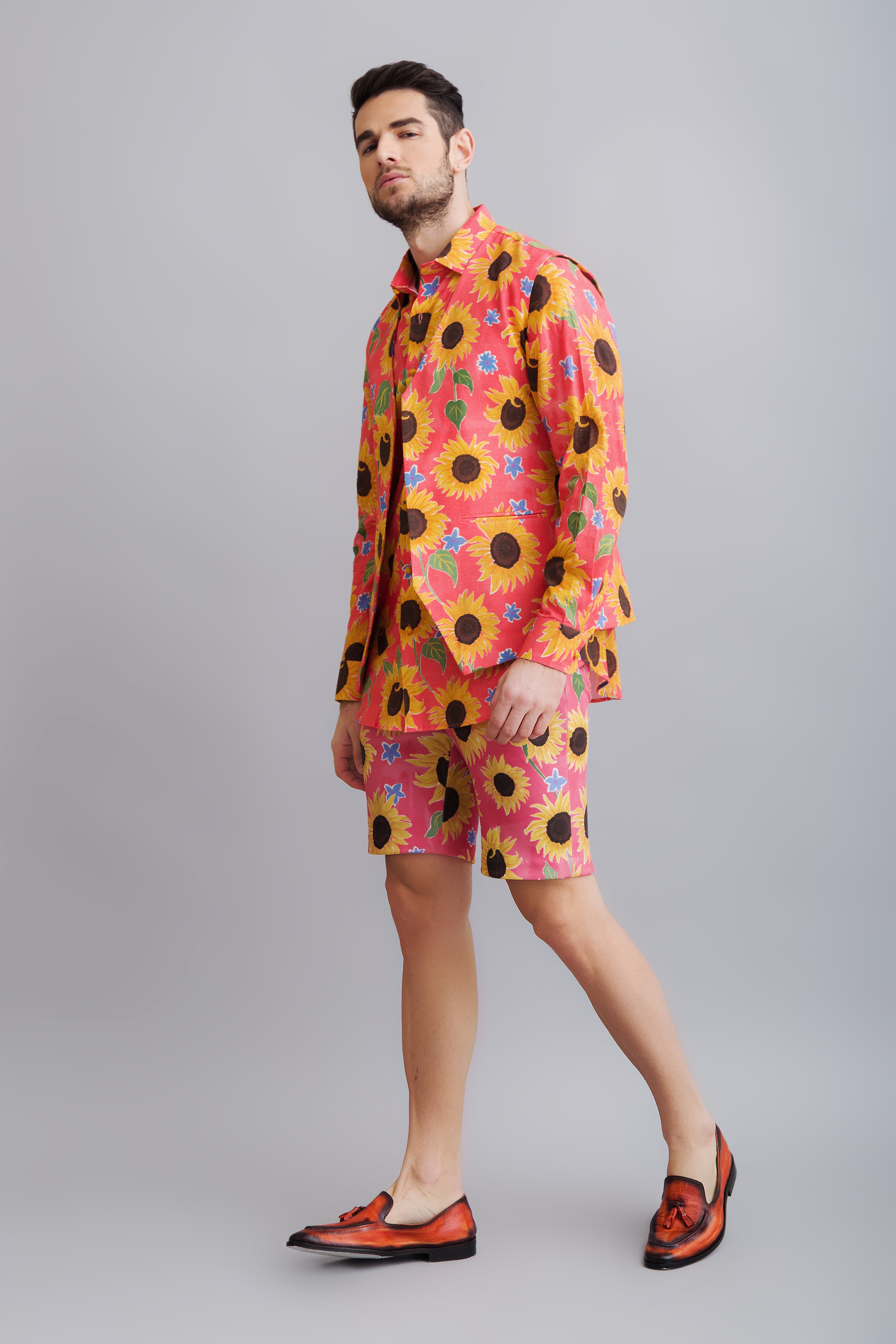 floral waistcoat