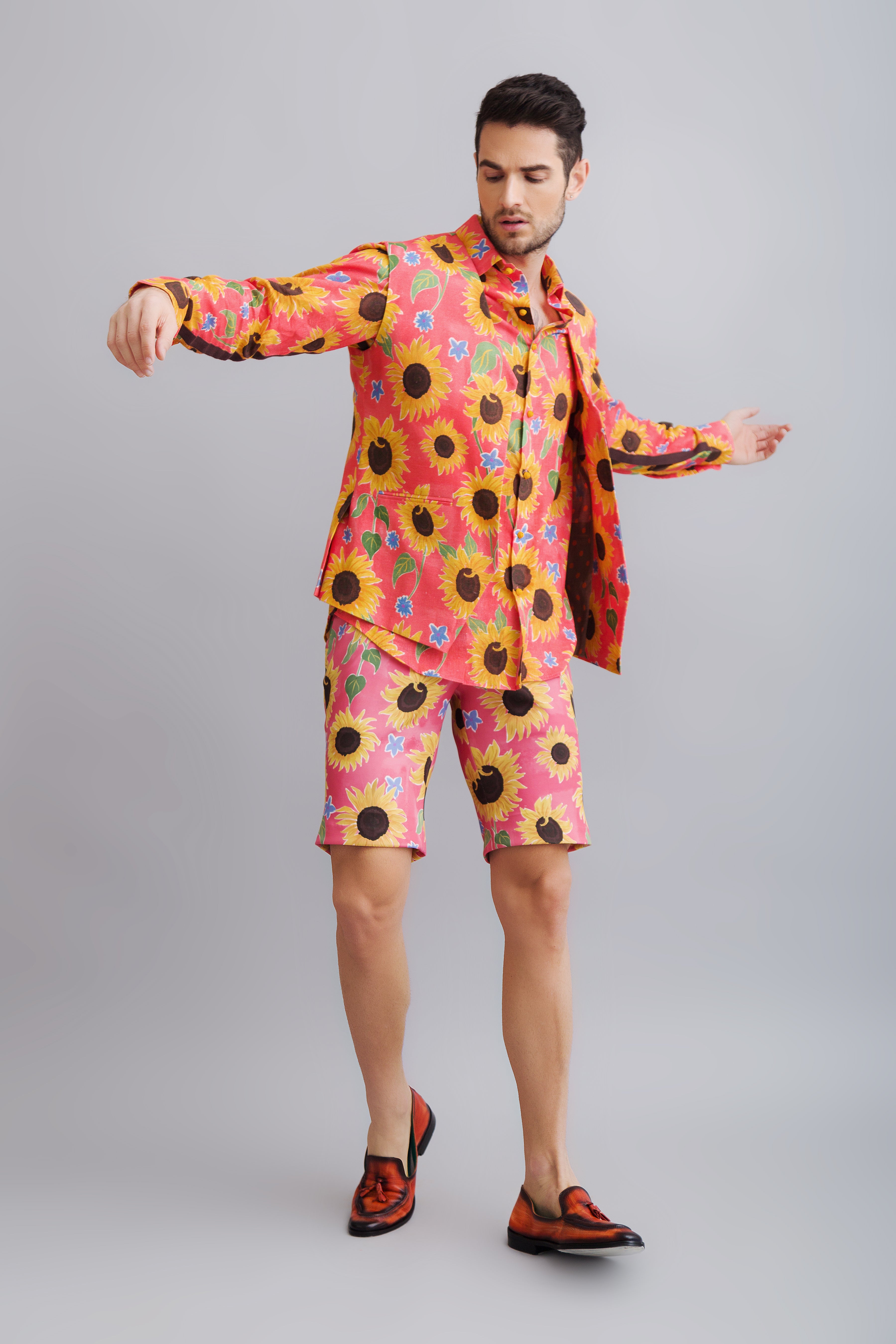 floral waistcoat