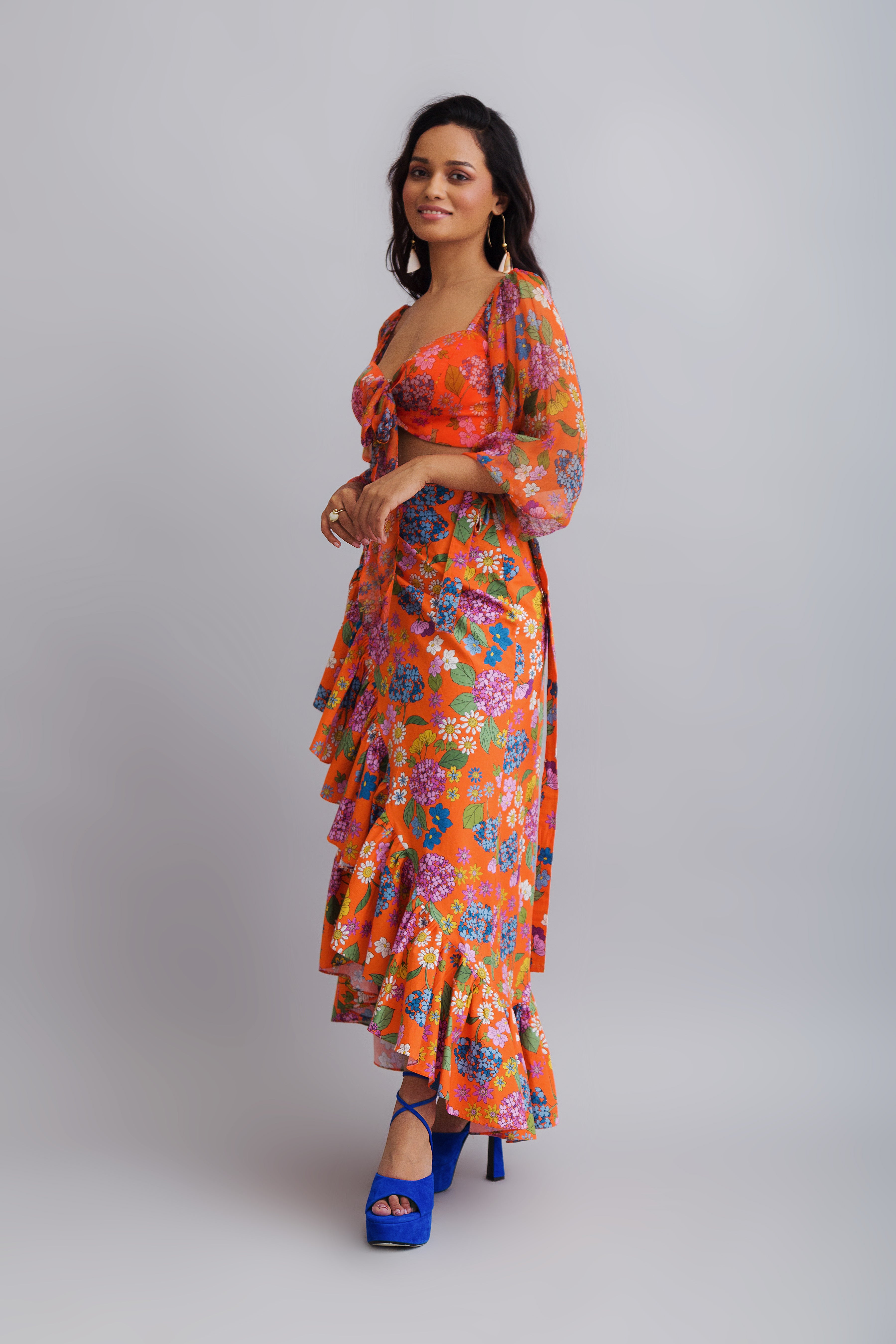 ruffle skirt