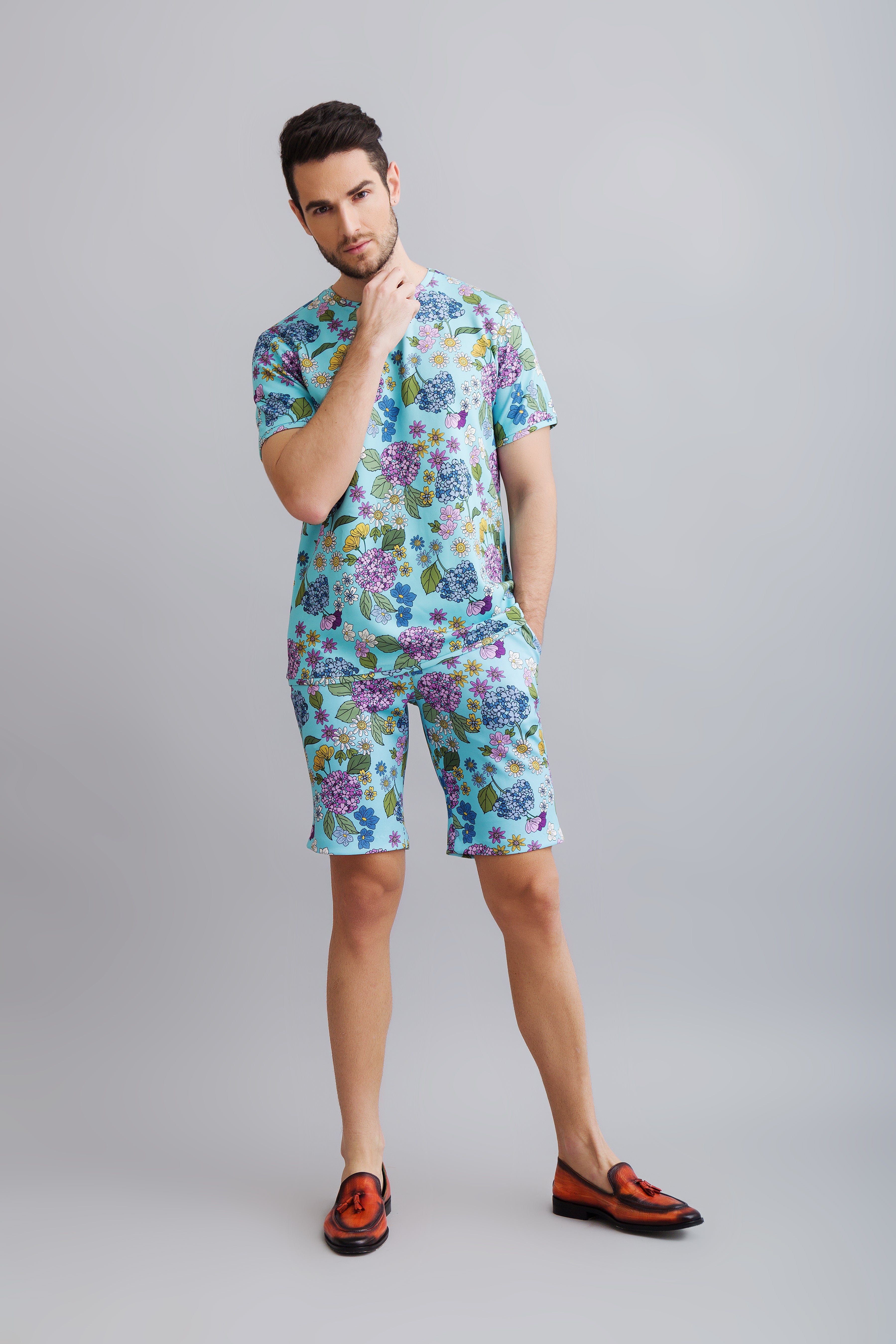 floral print t shirt