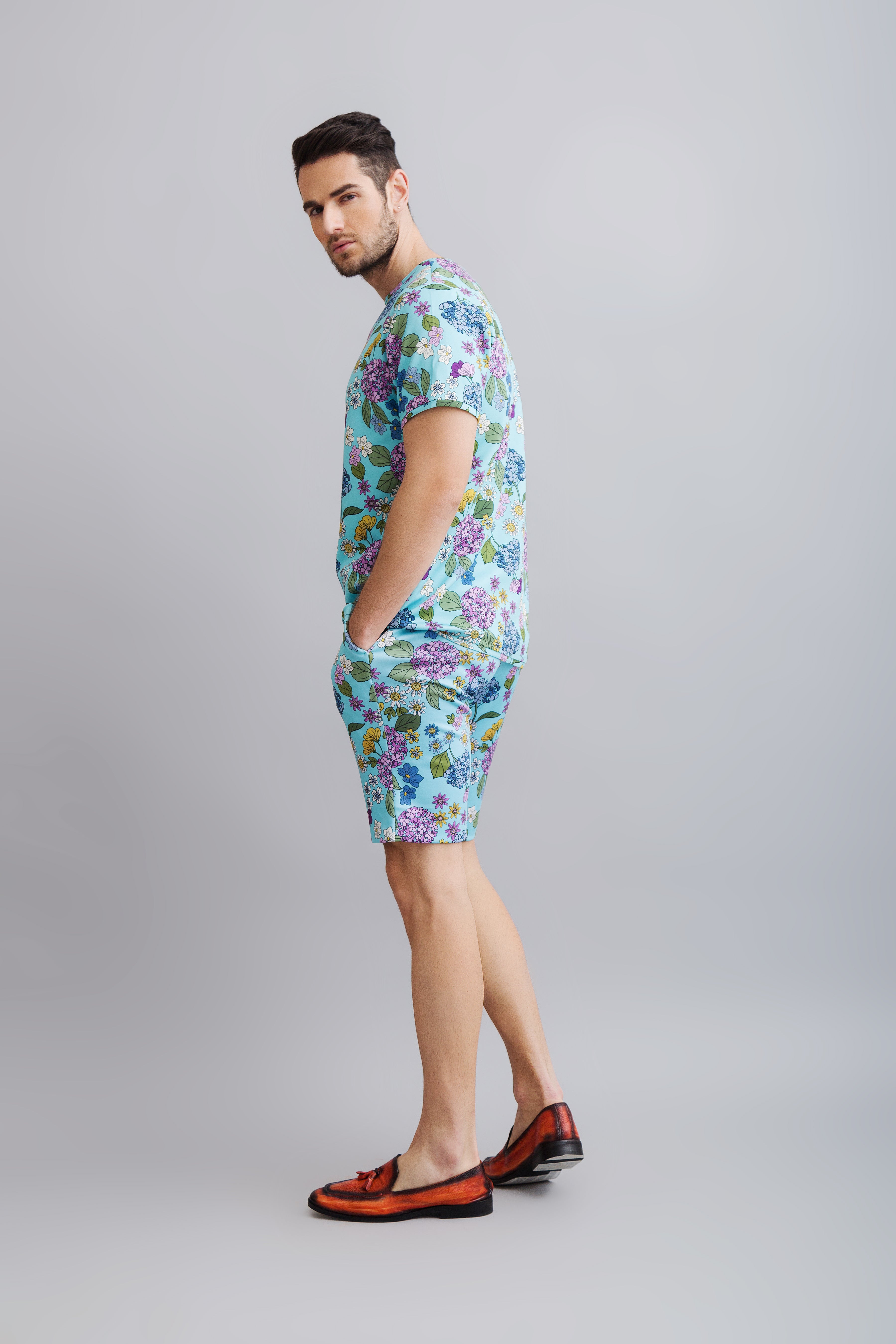 floral print t shirt