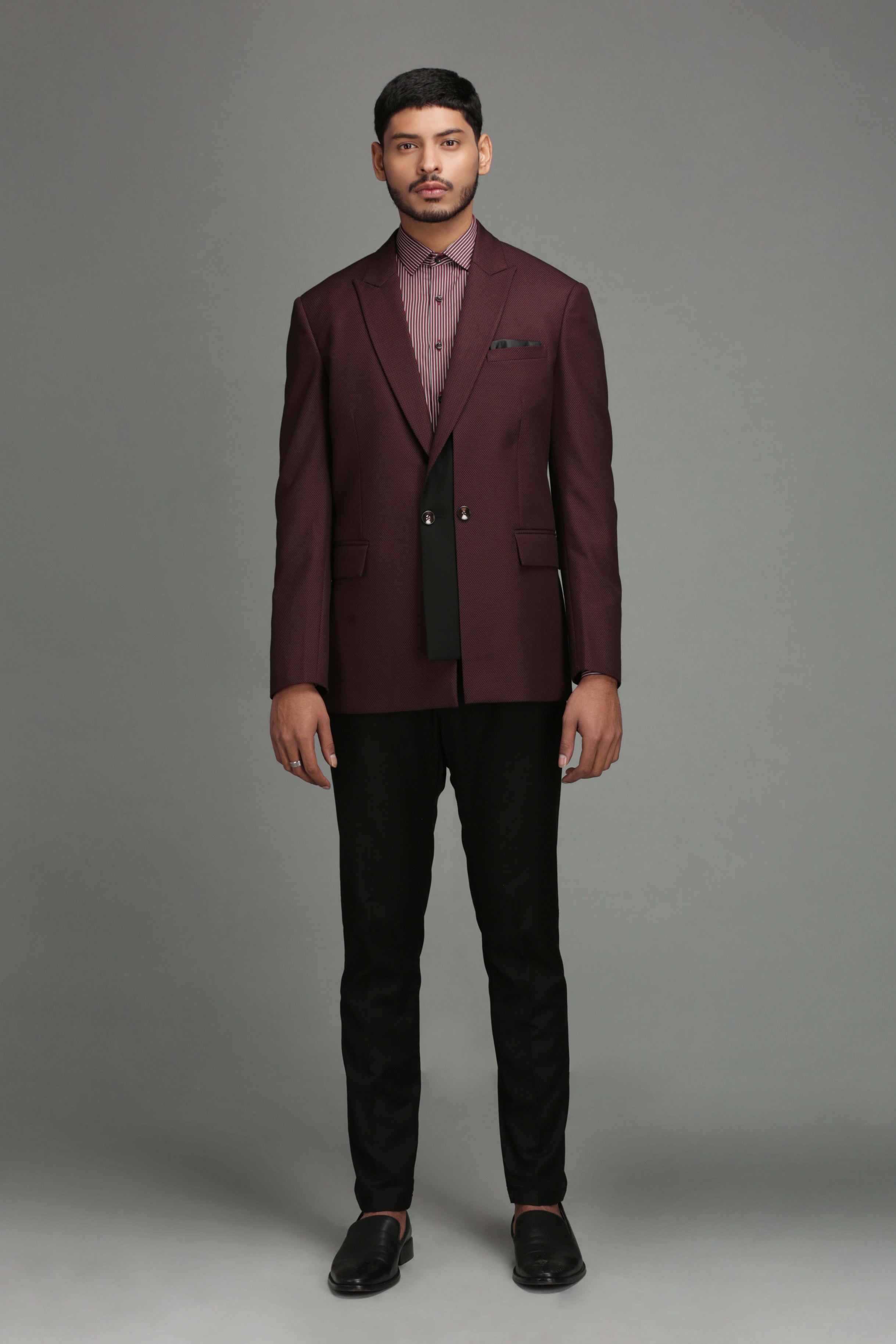 single breasted blazer
