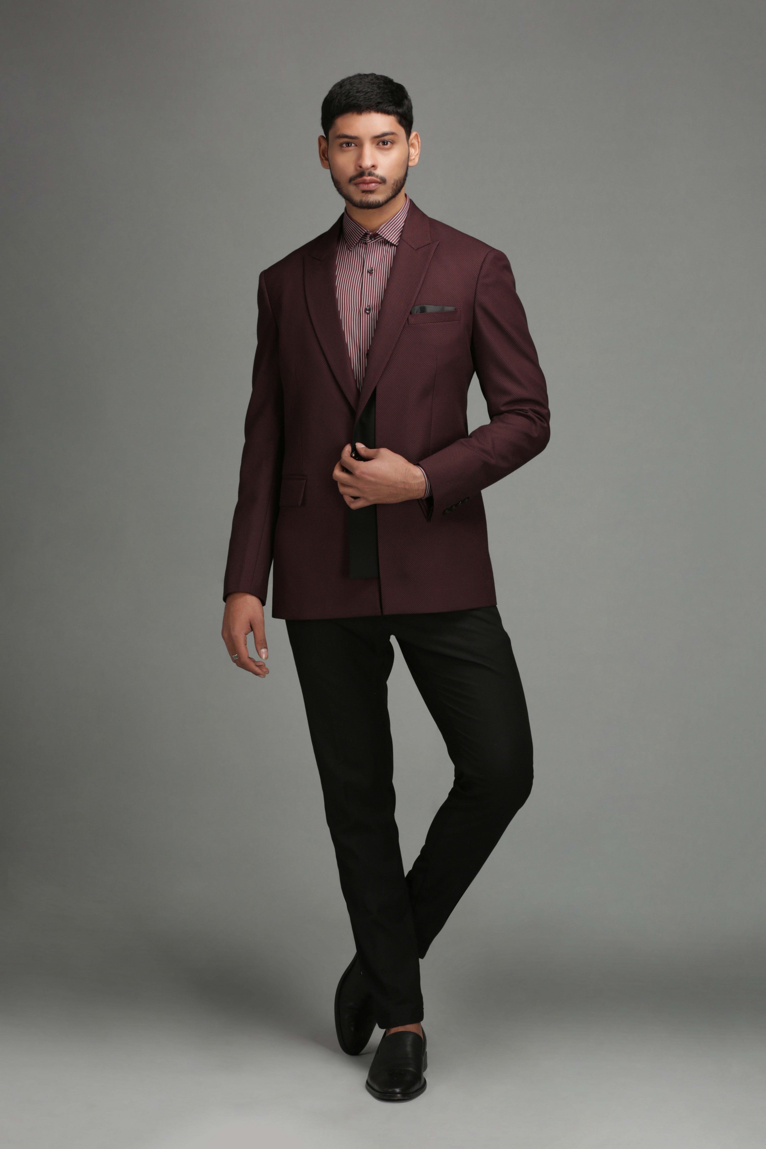 single breasted blazer