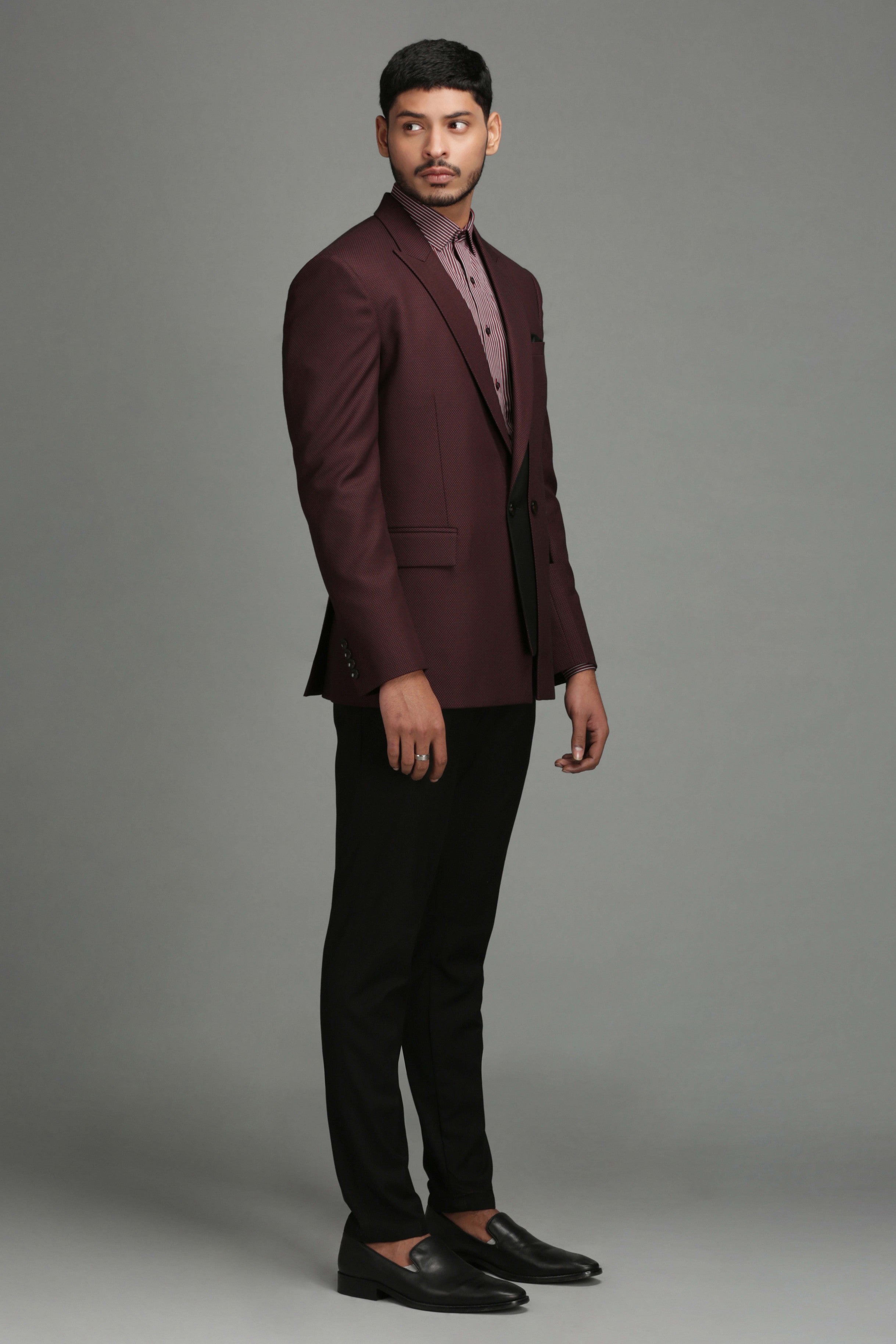 single breasted blazer