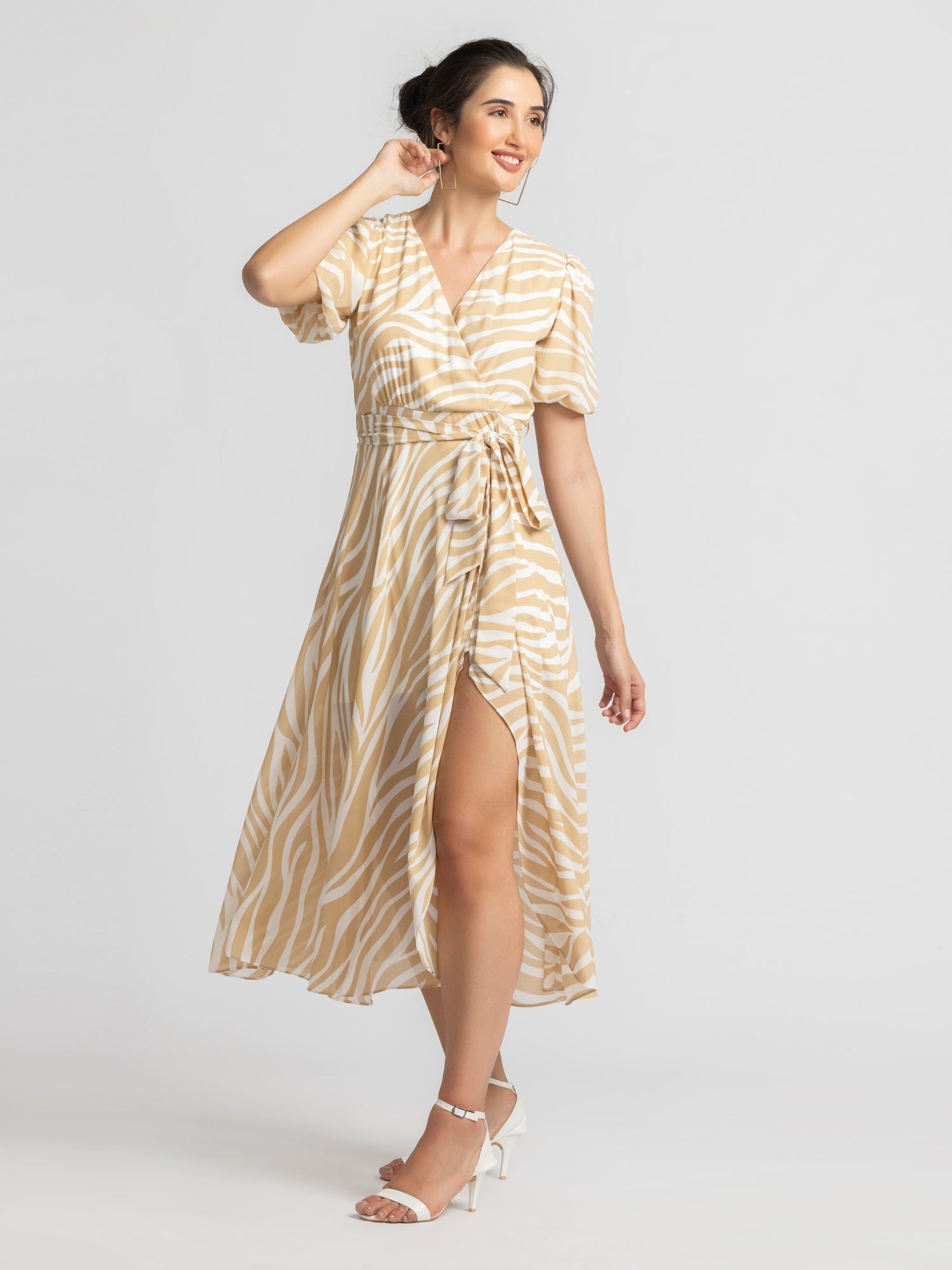Whispering Sunshine Midi Dress
