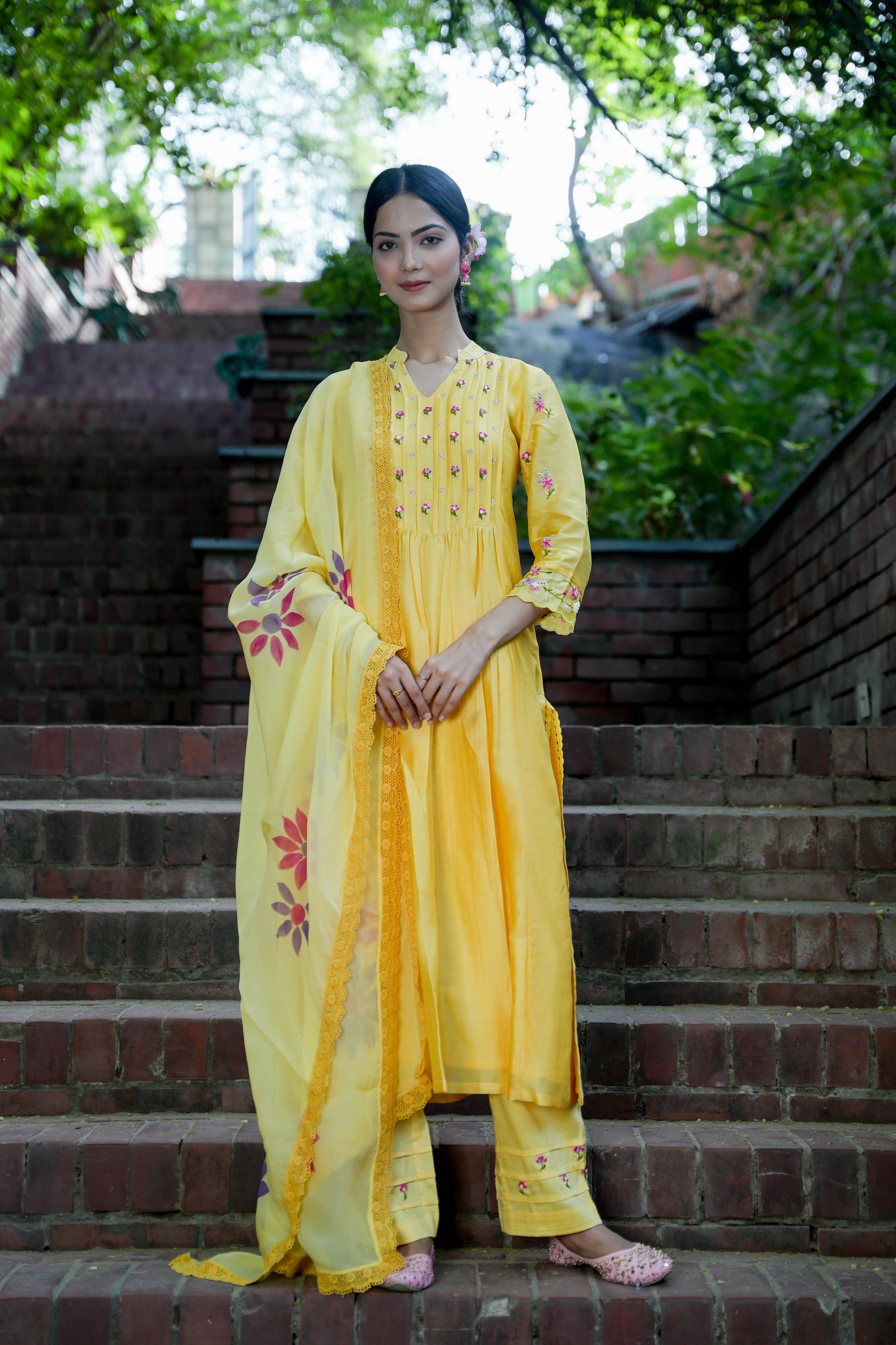 Sunshine Yellow Kurta Set