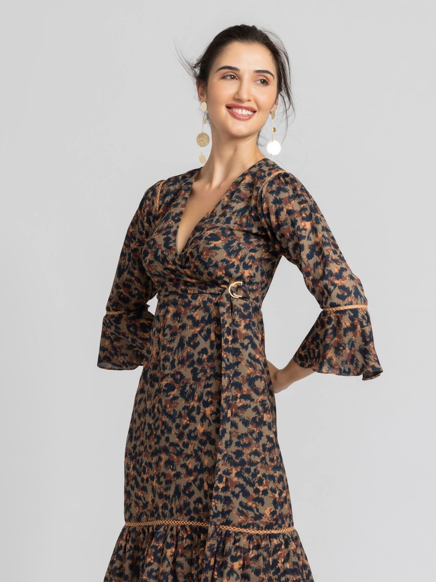 Mangrove Adventure Midi Dress